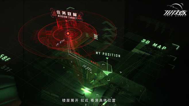 为双月之城创作的科幻UI（第一季）Par...