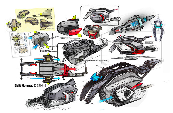 BMW电动摩托设计流程