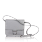 Grey small satchel, , hi-res