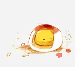 汤圆馅小鸡 食物 元素 免抠png 设计图片 免费下载 页面网页 平面电商 创意素材