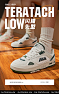 FILA FUSION 斐乐潮牌情侣篮球鞋2021新款低帮休闲鞋时尚潮流休闲-tmall.com天猫
