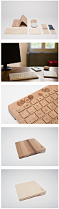 Minimalist木制科技配件//Oree 生活圈 展示 设计时代网-Powered by thinkdo3 #产品#