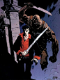by Mike Mignola