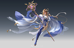 倾月白采集到魔幻角色