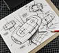 idsketch industrialdesign product productdesign scribble sketch sketchbook skizze technical