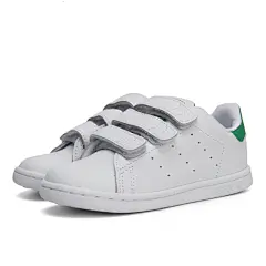 【阿迪三叶草adidas OriginalsBEG36亮白/骑士绿】adidas Originals阿迪三叶草2018婴童STAN SMITH CF I休闲鞋BZ0520
