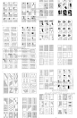 65张日本万能的版式设计版面杂志月刊版面设计平面构成结构参考-淘宝网