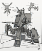 SCOUT WALKER CONCEPT! - ATST, Shane Molina : A 2017 Concept art kick off! - A version of the Star Wars Scout Walker