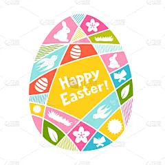 组物体,幸福,复活节,节日,贺卡,白昼,季节,春天,纸,可爱的