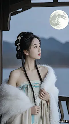 月下美人，需要拿来做壁纸#古典...@老纳不念佛的动态
