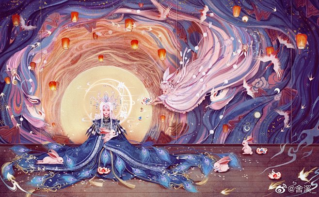 闪耀暖暖卿霄落月长风澹月