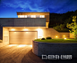 设计别墅，夜景！Design villa, night view - 图虫创意-全球领先正版图片及视频素材库-3.5亿高清资源-夏日促销