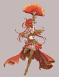 {日韩系列}日式写实角色设计（魔幻）（游戏方向）