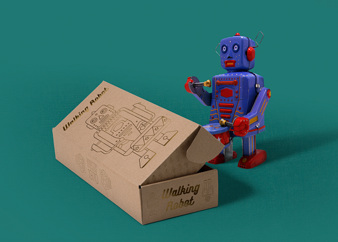 Vintage Robot Toy : ...