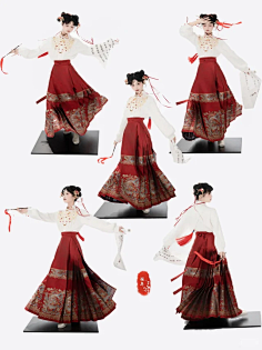 【真人】女cos-花瓣网|陪你做生活的设计师 | 动作参考合集｜“一些之前拍过的动作”