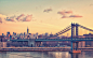Brooklyn Manhattan Bridge New York City buildings cities wallpaper (#2073498) / Wallbase.cc