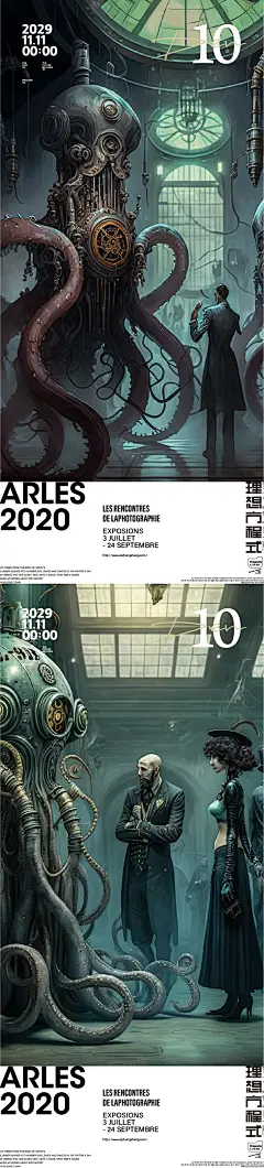 八爪鱼机械场景系列海报-志设网-zs9.com