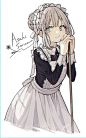 清纯角色少女 动漫插画参考 赤倉 ​​​