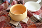 日本制 一人食耐热锅 带耳胖乎乎的小陶碗的图片