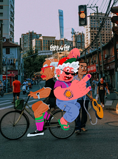 思穎_CY采集到创意手绘插画 照片