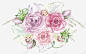 手绘花束高清素材 叶子 小草 手绘 花朵 花束 元素 免抠png 设计图片 免费下载