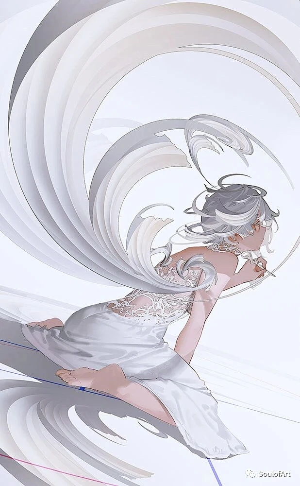游戏二次元美女插画原话美术设计素材-优优CG素材社 (4997)-花瓣网