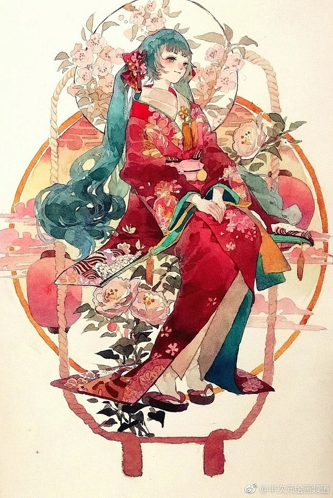 #国人画师推荐# @-REDUM- 用水...