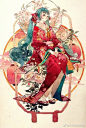 #国人画师推荐# @-REDUM- 用水彩描绘出的清新感太棒！绘师笔下的女孩纸都好心水【更多TA的美图戳】O网页链接