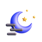 Moon + Dark Fog