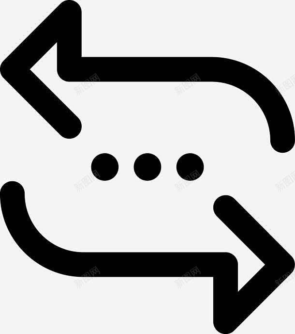 文字回复图标 页面网页 平面电商 创意素材