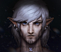 Asher - Portrait, Paul Kwon : Character for my Pathfinder Role Playing character. 
Asher the Vindicator (Witch Hunter), Order of Drathis. 
He's very wise, driven by zealous devotion to rid the world of powerful mages misusing magic. 
Tattoos, hair color, 