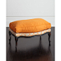 Old Hickory Tannery Clementine Bergere Ottoman