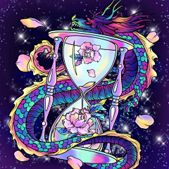 詠逺愛你采集到乐涂数字填色-炫彩