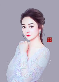 森晓机采集到女频手绘(未扣)