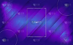 抽象现代奢侈梯度彩色几何形状背景。用于登陆页，小册子，传单，杂志，名片，品牌，横幅，标题，书籍封面，