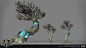 Korthia Large Trees - World of Warcraft, Alex Iveroth : Super excited to get to share the large trees I made for Korthia in Chains of Domination! Korthia was a huge collaboration of several incredible artists, designers, and developers. A huge thank you t