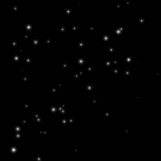 唯美白色光效粒子星空星光闪光发光动图gif-花瓣网
