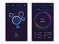 对于智能家居产品的能源信息图表想法 #数据##UI##配色#