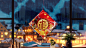 3D beer chinese new year cny havas lucky Magic   painting   red TsingTao