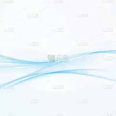 现代蓝色艺术抽象旋风波浪背景。未来速度动态透明边框线布局。矢量插图