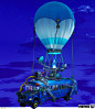 Fortnite - Battle Bus, Mike Kime : I got the great opportunity to rework the battle bus blending old and new ideas.
