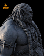 Durotan 1:10 Scale Collectible - Weta Workshop, Jon Troy Nickel : Hey everyone, Here is my sculpture of Durotan from the Warcraft Movie!

I had a tonne of fun sculpting this guy along side the production of the 1:1 scale version for Madame Tussauds in Lon
