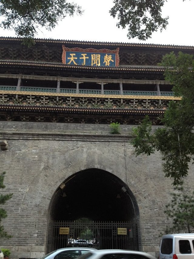鼓楼建于明洪武十三年，公元1380,JT