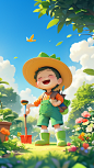 1meymeyx8143_A_cute_cartoon_character_in_green_attire_wearing_a_a31a34f9-23d0-473d-8fd0-23706f3ecdfc