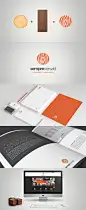 Sempre Versátil Identity branding (logo + business cards + letterheads +envelopes): 