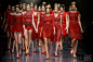 Dolce-Gabbana 2013-2014--红压压的一片，视觉太震撼