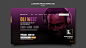 Music landing page web template