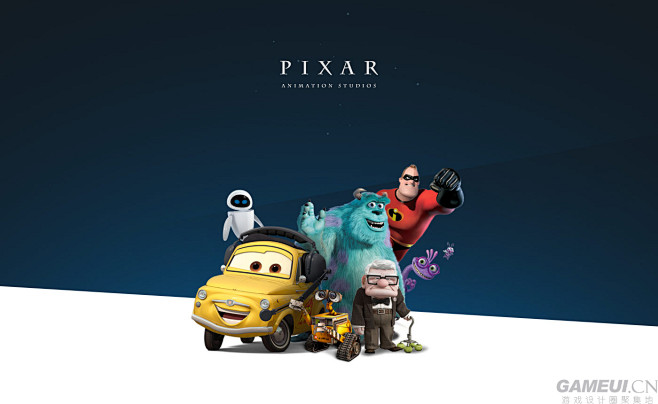 Pixar皮克斯动画官网设计 |GAME...
