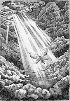 HEI CE CE 诡异手绘插画欣赏 鬼怪 诡异插画 插画 手绘 传奇插画 个性插画 