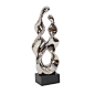 Park Spencer Silver Modern Ceramic Abstract Sculpture